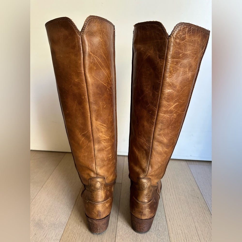 Frye Melissa Button 2 knee high riding boots size 10 - Picture 2 of 16